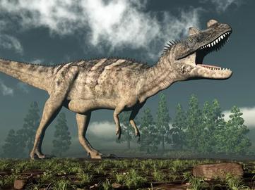 Ceratosaurus was a carnivorous theropod dinosaur in the Late